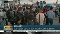 Ecuador realiza primera feria de empleo para los migrantes retornados