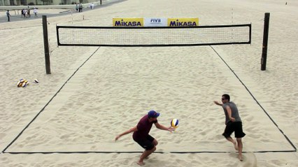 WARM UP DRILLS FIVB_1.5_Skyball_Serve_and_catch