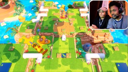 Dashie & Cory Funny Wheeze Laugh Moments in Mario + Rabids Kingdom Battle