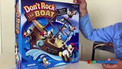 Family Fun Game for Kids Dont Rock The Boat Jake and The Never Land Pirates Egg Surprise Toys