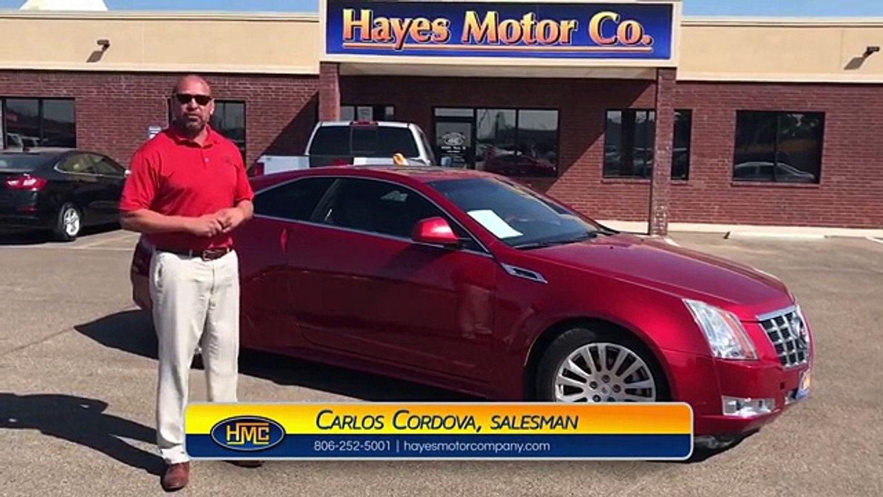 2012 Cadillac CTS Plainview TX | Used Cadillac CTS Plainview TX
