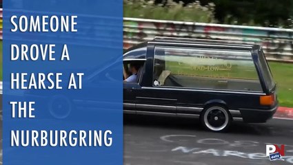 Someone Drove A Hearse At The Nurburgring