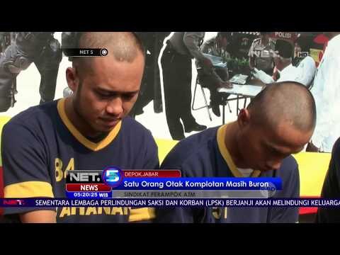 Komplotan Spesialis Ganjal ATM Dibekuk Petugas Kepolisian - NET5