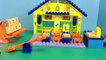 Peppa Pig Toys School Construction Set with Candy Cat Emily Elephant and Madame Gazelle Stop Motion