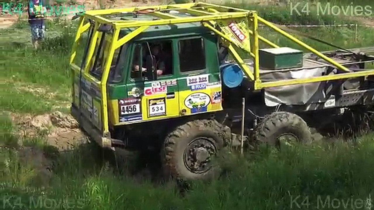 Off-road driving   - Truck trial -8X8 Tatra truck