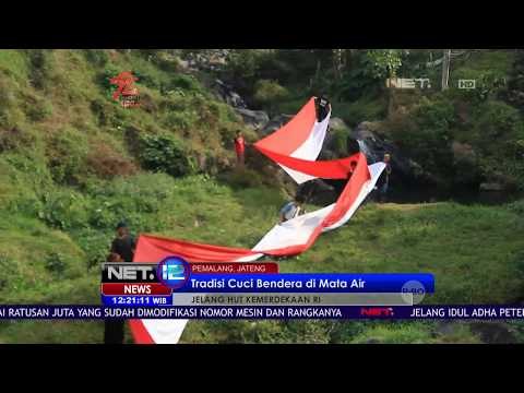 Tradisi Cuci Bendera Raksasa di Mata Air - NET12