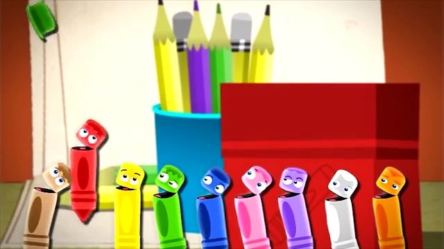 Lézards et feuilles vert Apprendre le les couleurs couleur équipage la télé