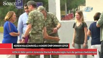 Kerem Kılıçdaroğlu askeri üniformayı giydi