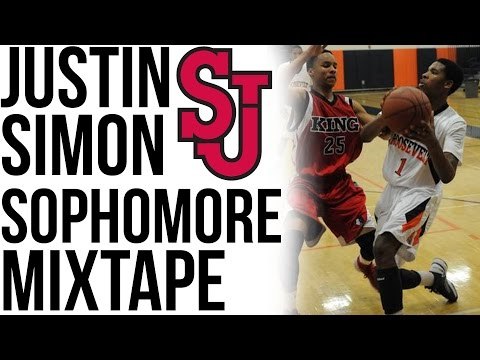 St Johns Guard Justin Simon DOMINATED High School | Sophomore Year Mixtape