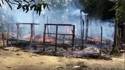 الأقمار الاصطناعية تكشف سياسة الأرض المحروقة ضد الروهينغا