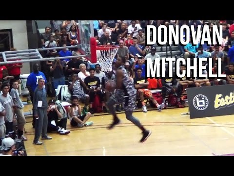 Donovan Mitchell Kills The BallisLife All American Dunk Contest!!