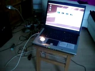 Wii remote control+ubuntu+compiz tests