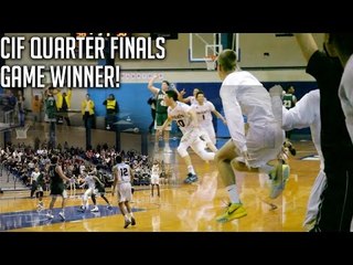 Bishop Montgomery Wins on Game Winning 3 In CIF Quarter Finals!