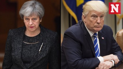 Theresa May says speculation isn't 'helpful' after Donald Trump tweet about London bomb attack