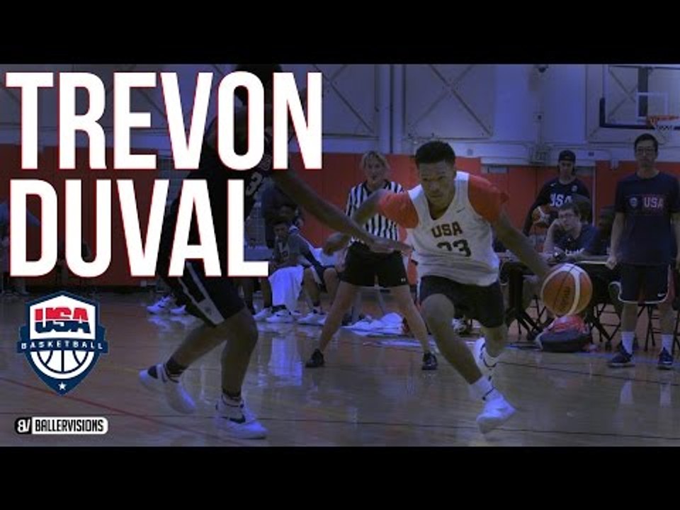 Trevon Duval Is The Best PG in High School! | USA Basketball Men's Junior Nation Team Mini-Mixtape
