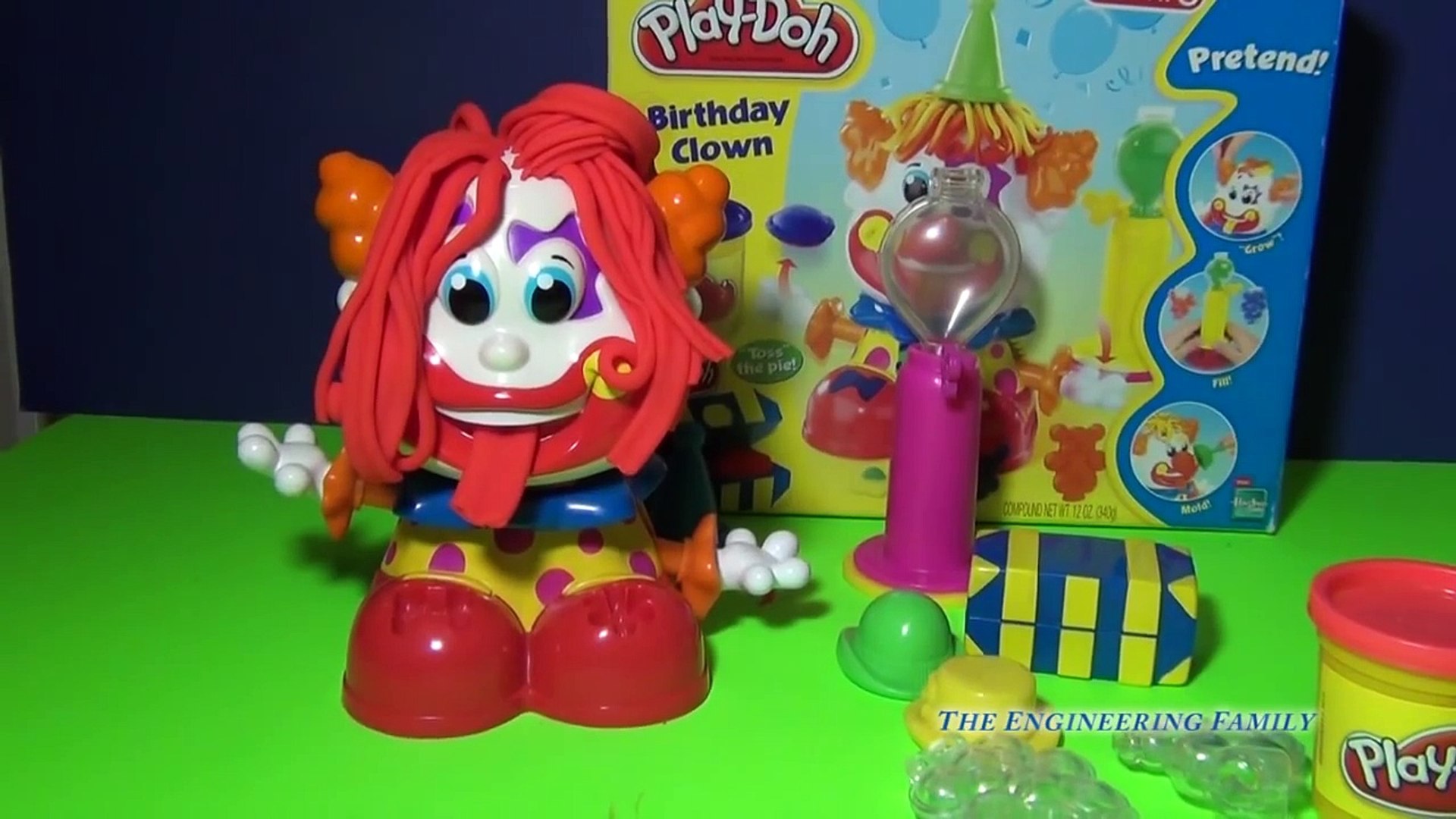 PLAY-DOH Birthday Clown Playset Toy a Play Doh Birthday Toy! – Видео  Dailymotion