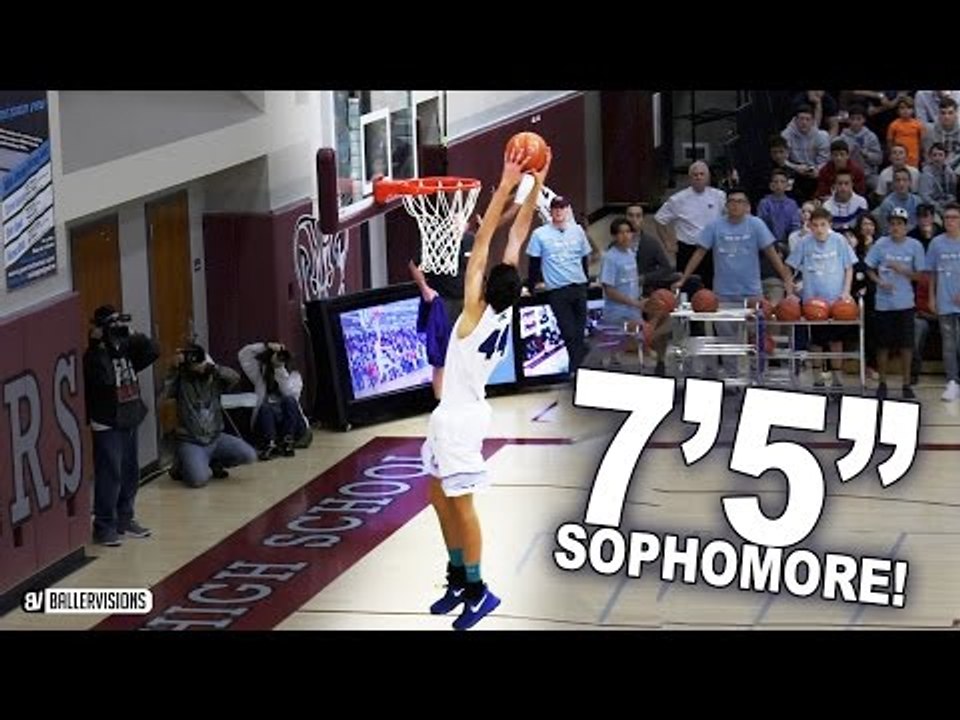 7'5" SOPHOMORE Matt Van Komen VS Chino Hills! | FULL HIGHLIGHTS Pleasant Grove VS Chino Hills