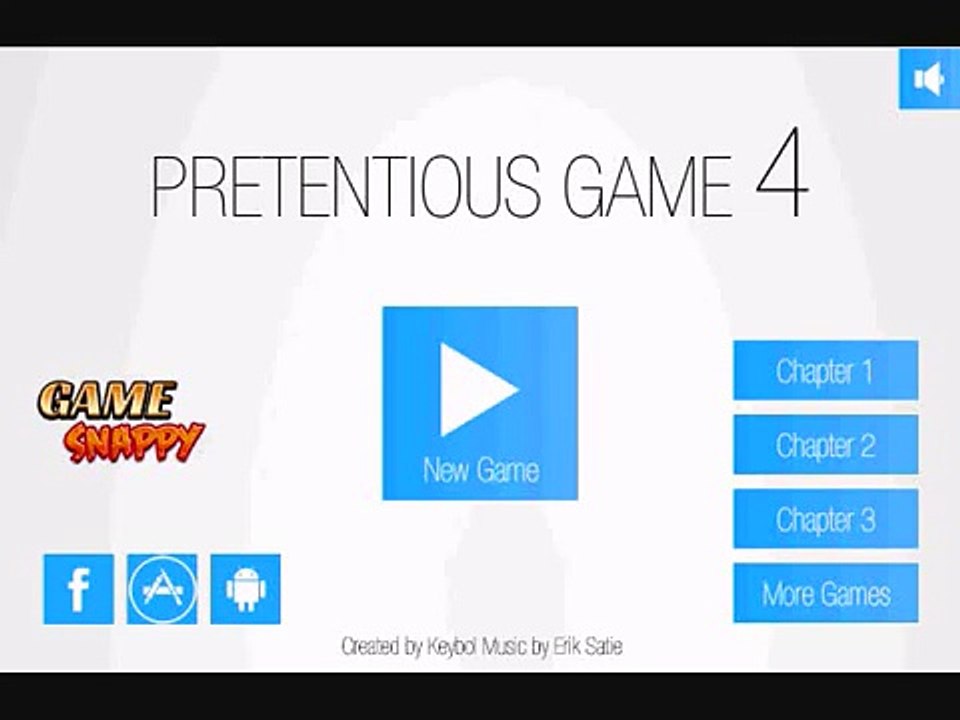 Pretentious Game 4 Walkthrough