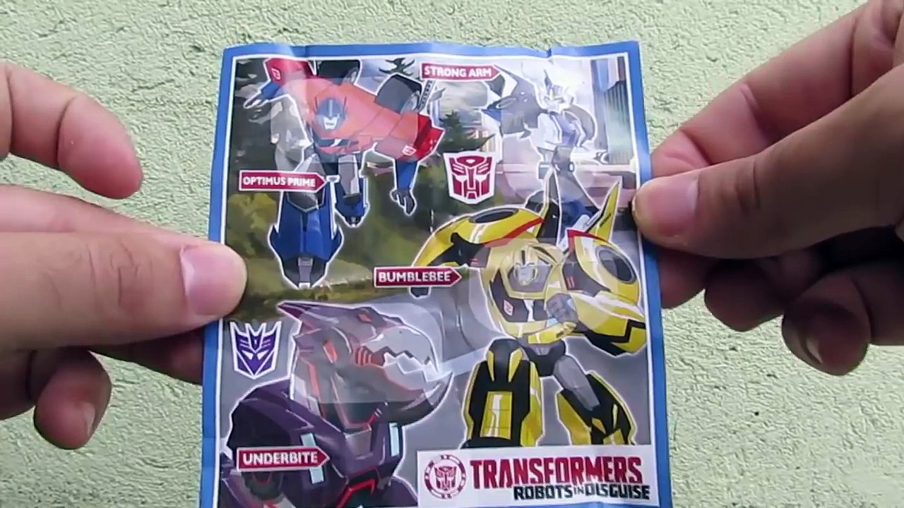 Kinder Ovo Transformers Robots in Disguise Ovos Surpresa - Kinder Surprise Eggs - Novo 2016