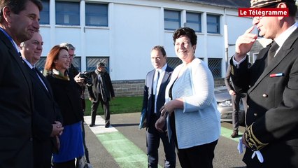 Saint-Brieuc. La ministre de l'Enseignement supérieur au coeur d'un petit campus