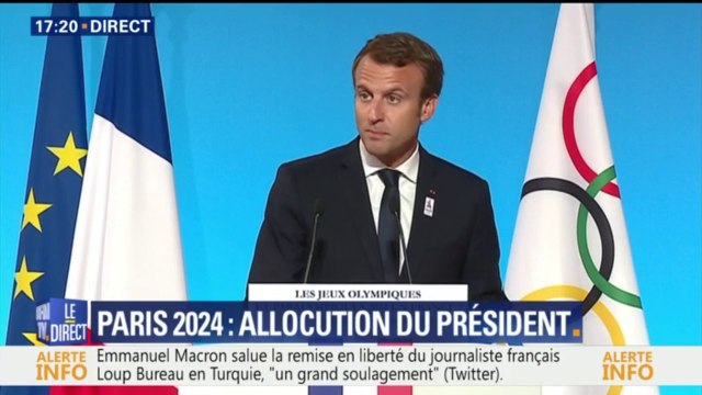 JO 2024 à Paris: Cette aventure est une histoire de cordée à travers le temps , dit Emmanuel Macron