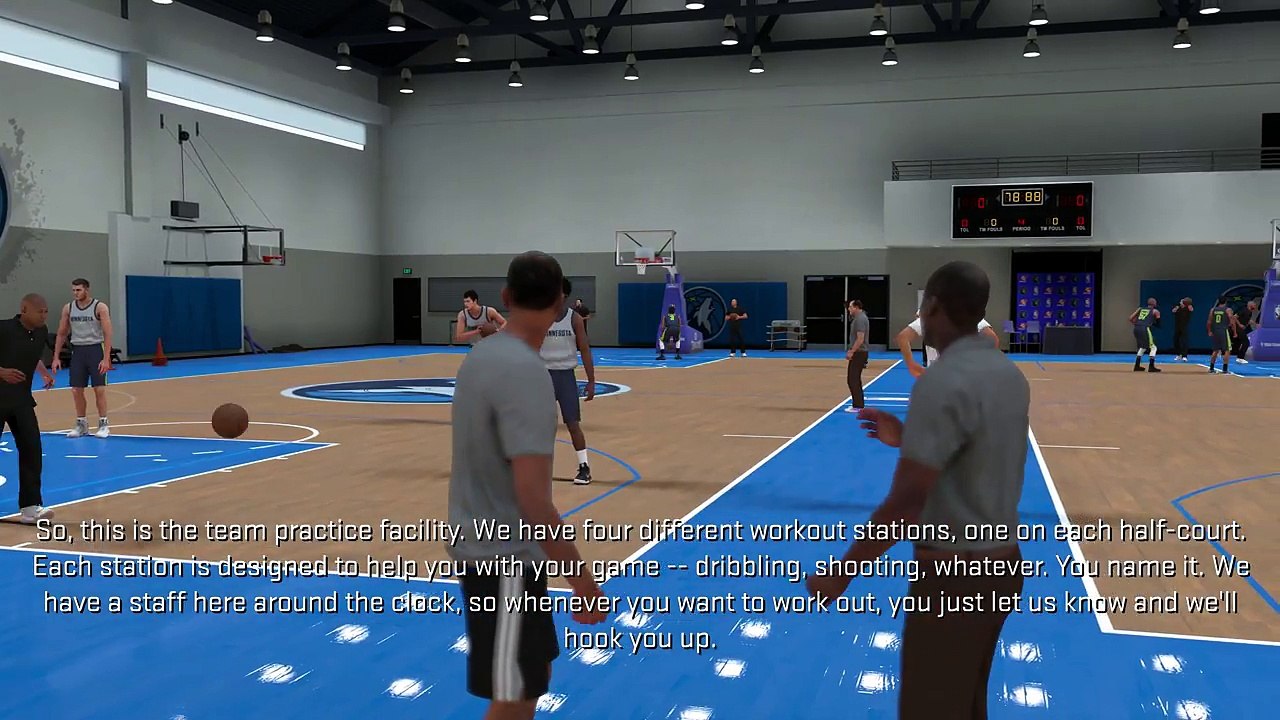 NBA 2K18 My Career - Ratings, Animations, and Babershop! PS4 Pro 4K Gameplay