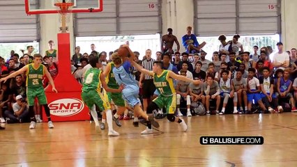 LaMelo Ball TOYING w/ Defenders w/ Lonzo Watching! Big Ballers SPANK Poor Australian Team