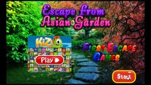 Escape From Asian Garden - Walkthrough First Escape Games