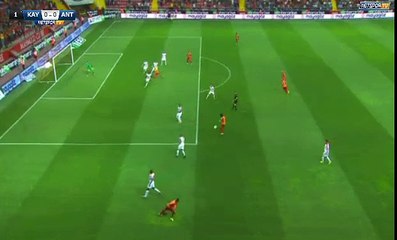 Stephane Badji GOAL HD Kayserispor 1 - 0 Antalyaspor - 15.09.2017