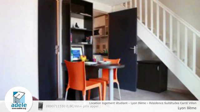 Location logement étudiant - Lyon 8ème - Résidence Suitétudes Carré Villon
