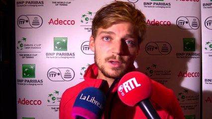 David Goffin: "Le Roi Philippe porte chance; s'il pouvait revenir pour 2 matches... "