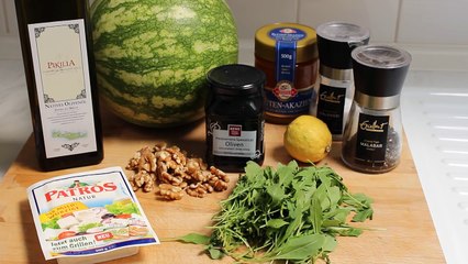 Wassermelonen Salat - Quick und Easy #Grillsaison I Janina Uhse