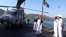 İtalyan Savaş Gemisi Eğitim İçin Aksaz'a Demirledi