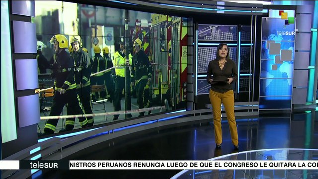 Londres: 22 personas heridas tras explosión en estación de tren
