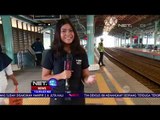 Uji Coba Garis Antrean Penumpang KRL Di Stasiun Juanda - NET12