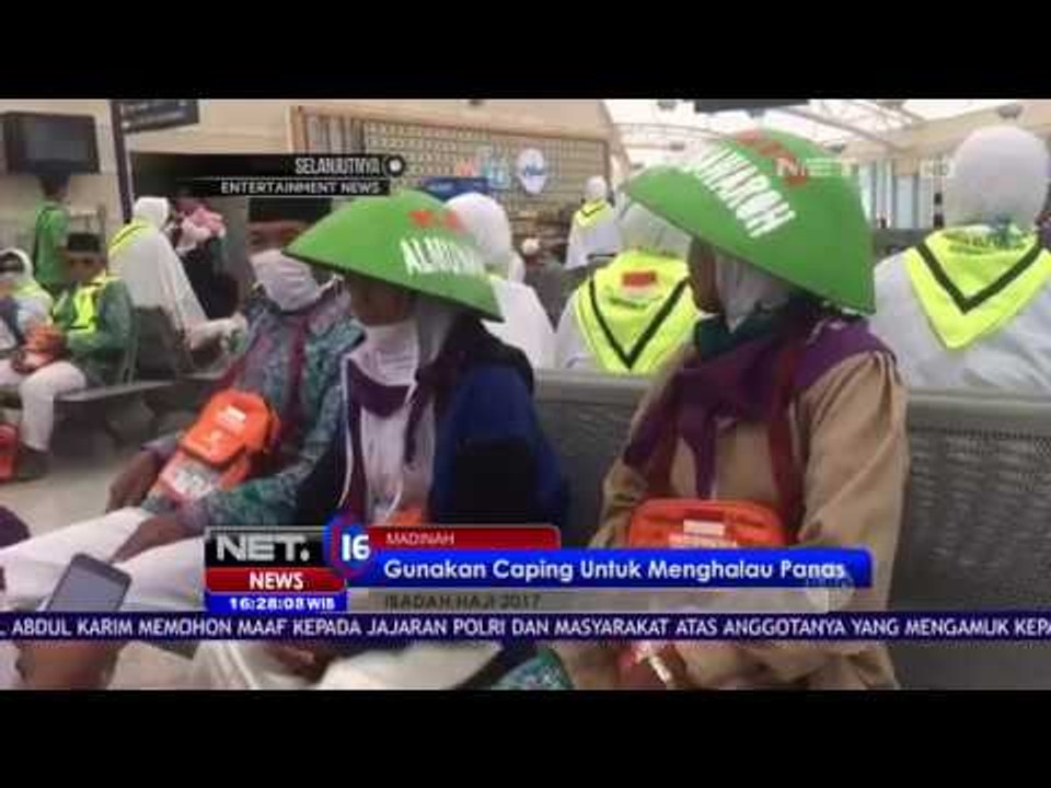 355 Jemaah Calon Haji Embarkasi 45 Tiba - Net 16