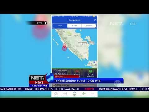 Gempa 6,6 SR Guncang Bengkulu - NET12