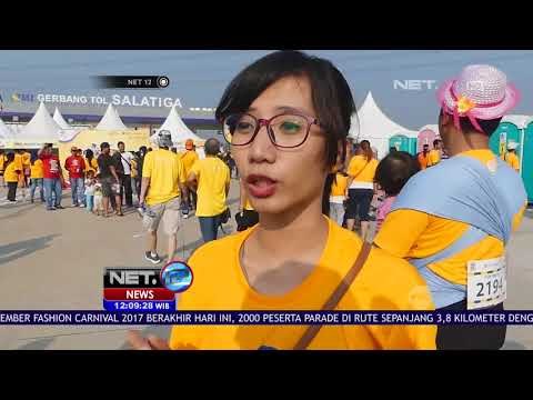 Serunya Olahraga di Tol Salatiga - NET12