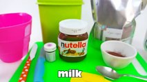 How To Make Nutella Gummy Edible Pudding Jelly DIY Cooking Recipe