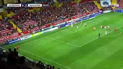 Stephane Badji Goal HD - Kayserispor	1-0	Antalyaspor 15.09.2017