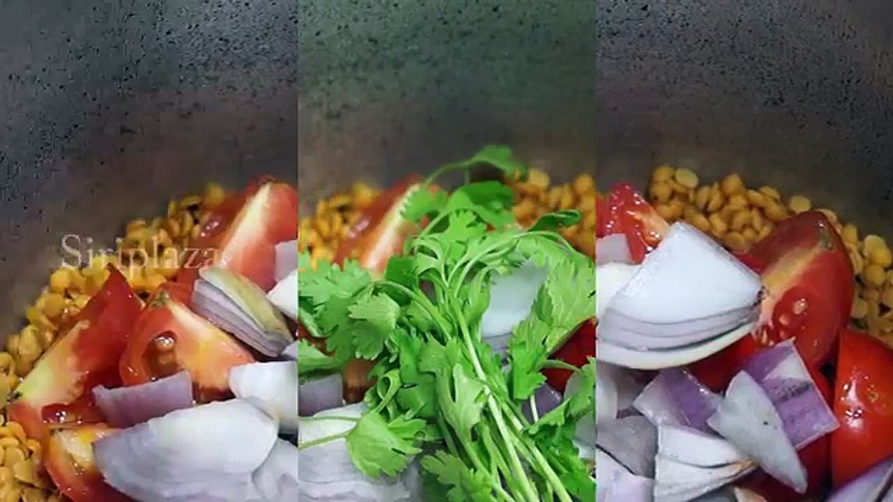 Tomato Pappu - Tomato Dal (Lentils) - Indian Andhra Telugu Recipes