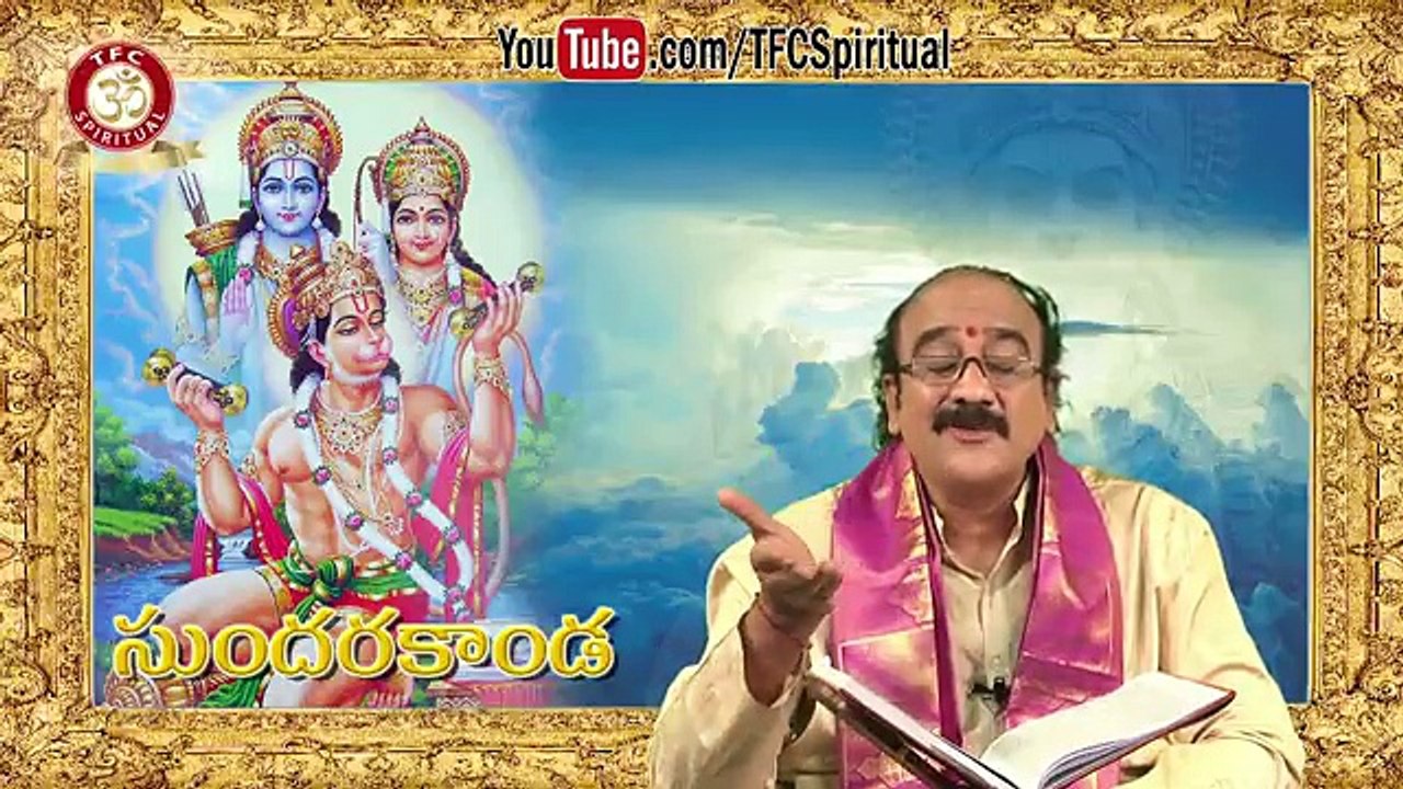 Sundarakanda Parayanam _ Dr. Akella Vibheeshana Sharma gari Pravachanaalu _ Ep-24 _ TFC Spiritual