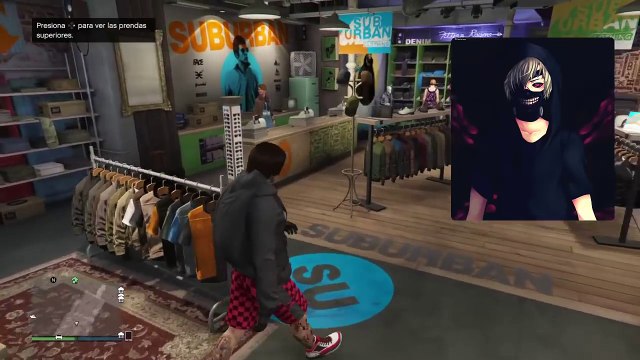 Cosplay de kaneki tokyo ghoul | GTA V ONLINE