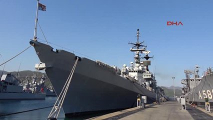 Muğla İtalyan Savaş Gemisi, Eğitim İçin Marmaris'te