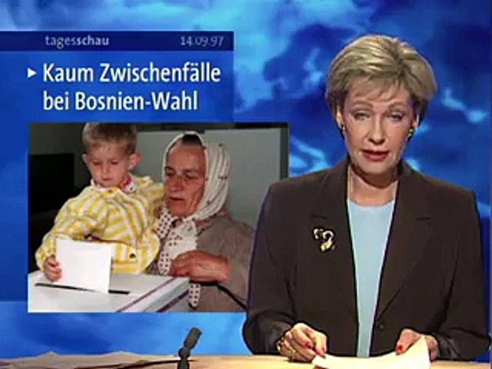 Tagesschau | 14. September 1997 20:00 Uhr (mit Dagmar Berghoff) | Das Erste