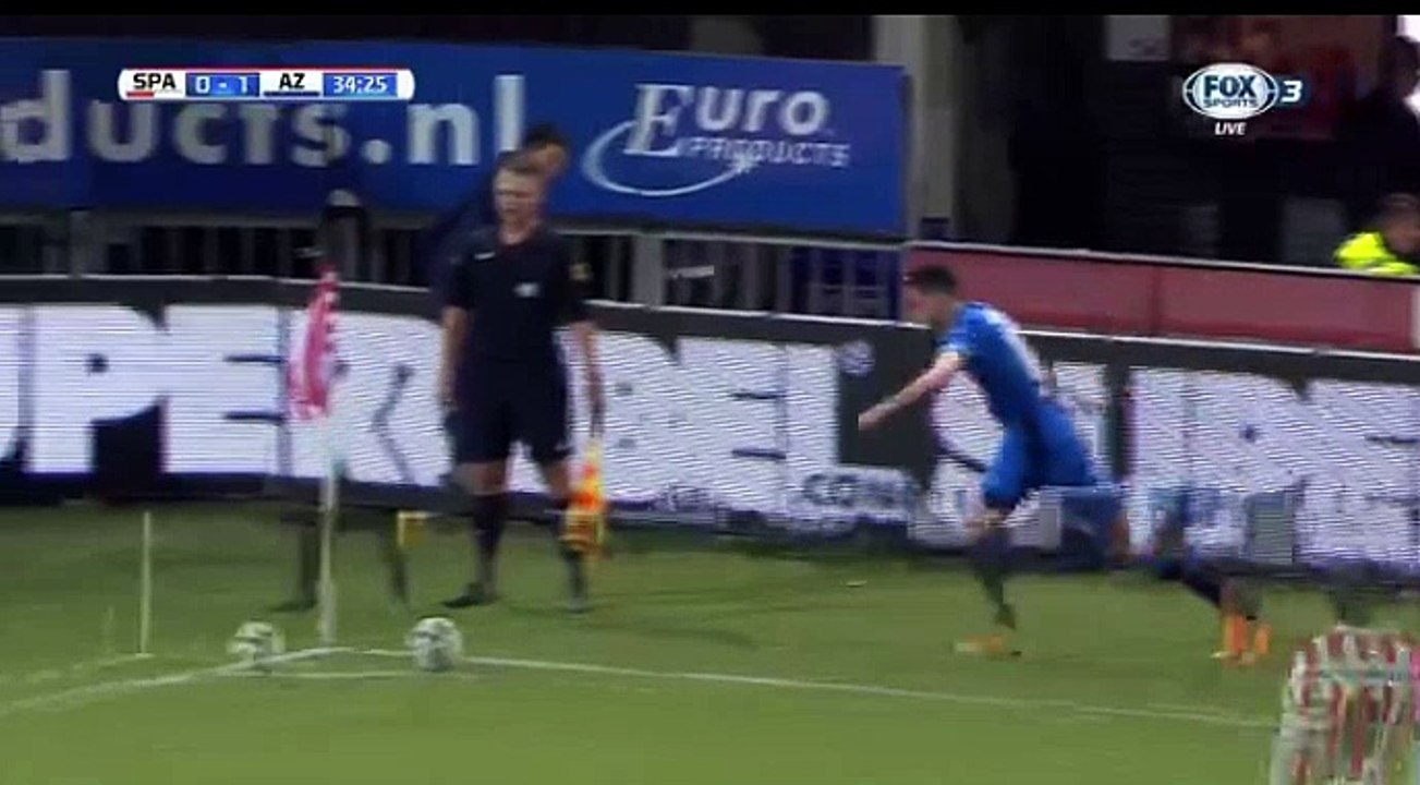 Wout Weghorst Goal HD - Sparta Rotterdam	0-1	AZ Alkmaar 15.09.2017