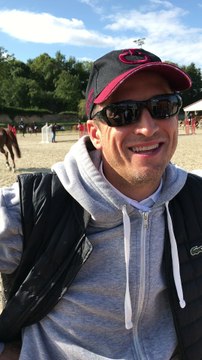 Guillaume Canet au premier concours du jumping international à Mâcon-Chaintré