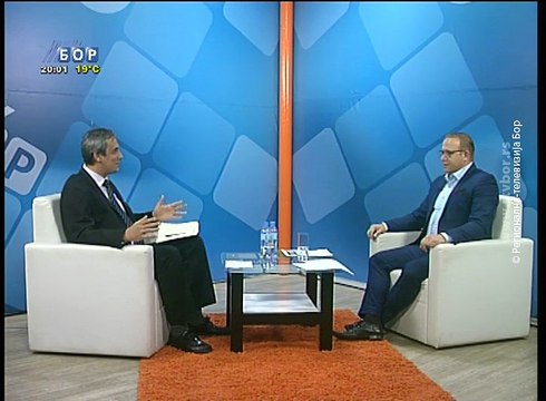 Aktuelno (Aleksandar Milikić, predsednik Opštine Bor), 15. septembar 2017. (RTV Bor)