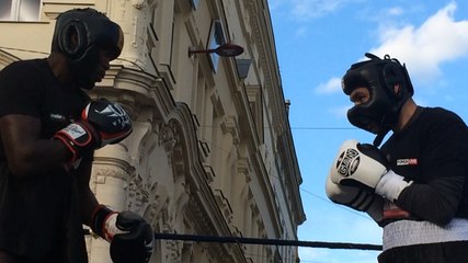 BD et boxe place de la République