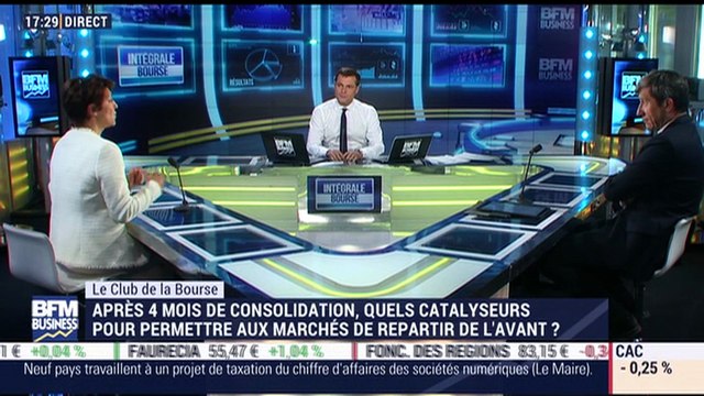 Le Club de la Bourse: Alain Pitous, Véronique Riches-Flores et Alexandre Baradez - 15/09